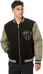 True Religion Letterman Varsity Jacket