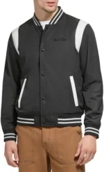 varsity bomber jacket