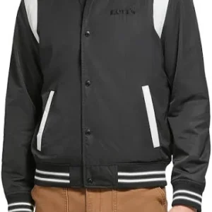 varsity bomber jacket