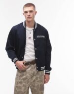 Varsity Jacket Black Mens