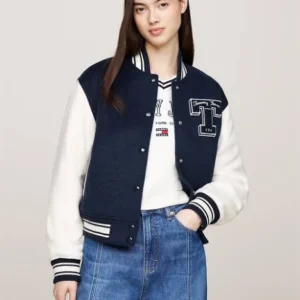 Varsity Jacket In Blue