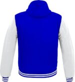 Varsity Jacket Leather Sleeves Women's