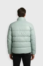 MINT GREEN PUFFER JACKET FOR MEN