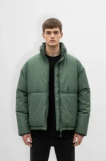 Premium Mint Green Puffer Jacket